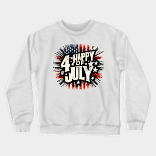 Happy 4th of July Crewneck Sweatshirt